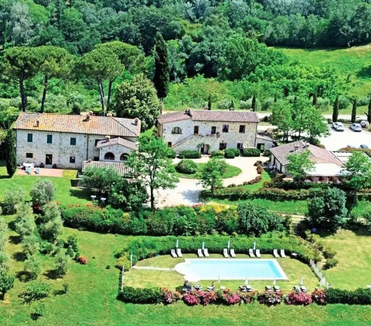 Agriturismo romantico Taverna di Bibbiano davanti a San Gimignano: Camera Ginestre - Image 1