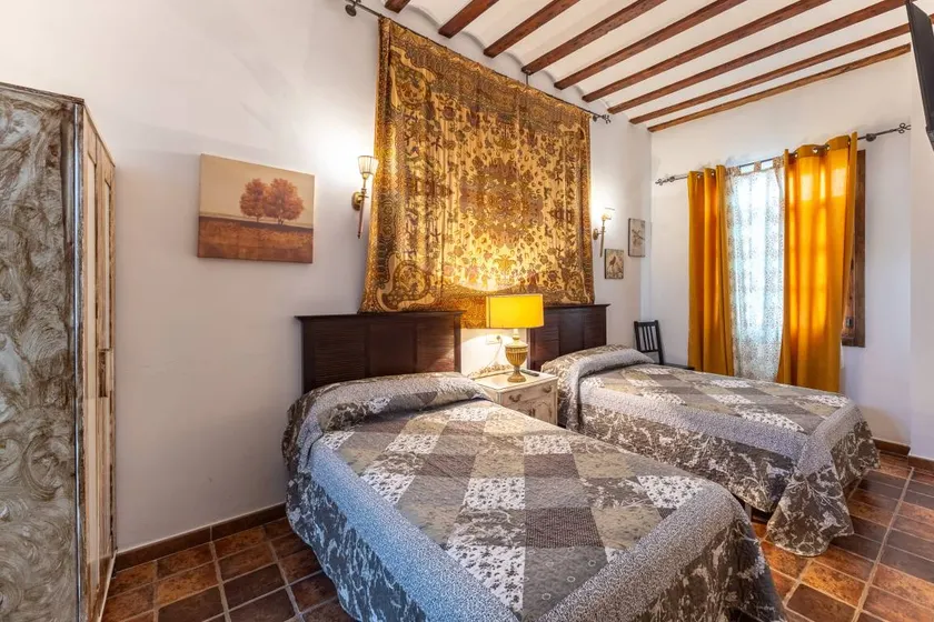 Zimmer 3 mit privatem Garten – El Sueño De Lucrecia, Toledo - Image 1
