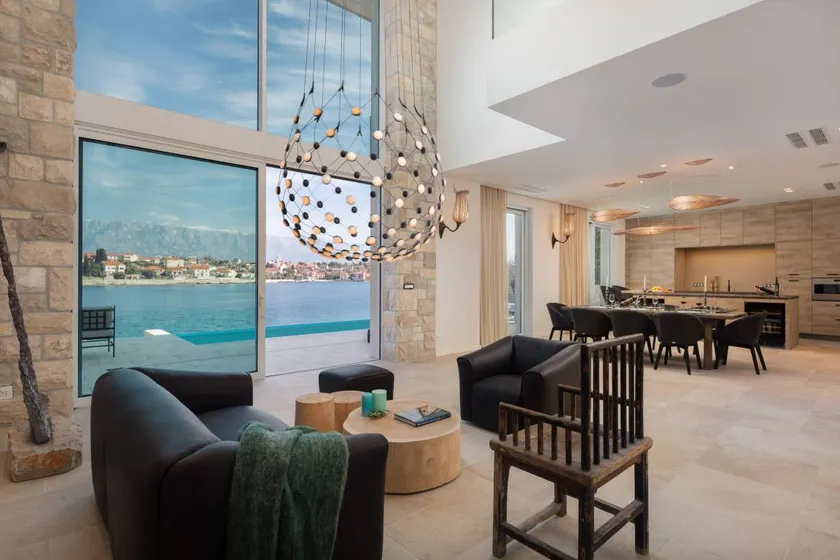 Ferienhaus mit Grill, privatem Pool und Whirlpool | Meerblick - Image 1