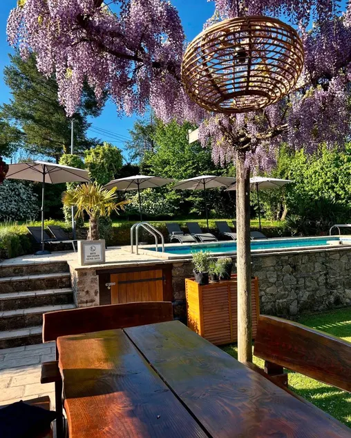 Beautiful holiday home with pool, garden & terrace | Garden view - Image 1