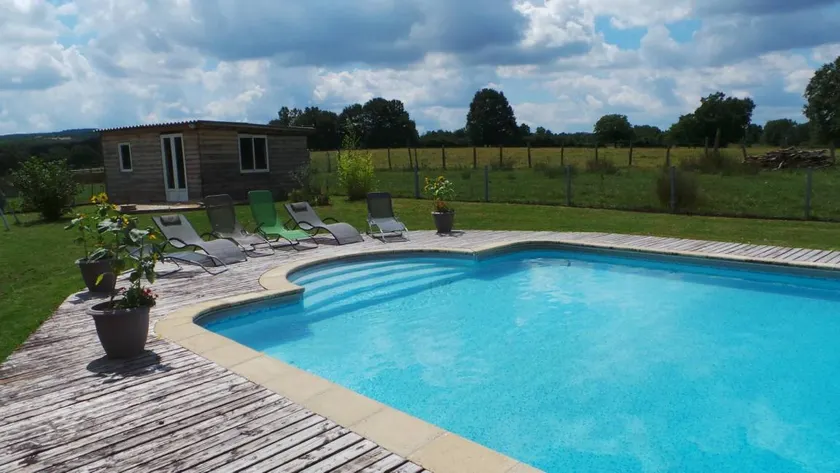 Ferienunterkunft mit Garten, Terrasse und Pool | Hunde erlaubt - Image 1