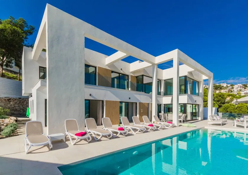Ferienhaus 'Villa Sonrisa mit atemberaubender Aussicht' mit Meerblick, WLAN und Klimaanlage - Image 1