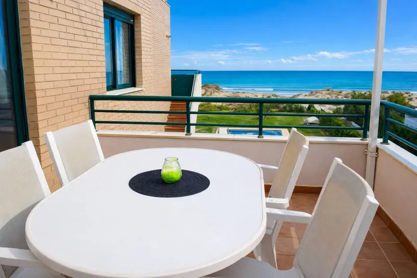 Fully equipped apartment with terrace, garden & pool | Next to the beach - Image 1