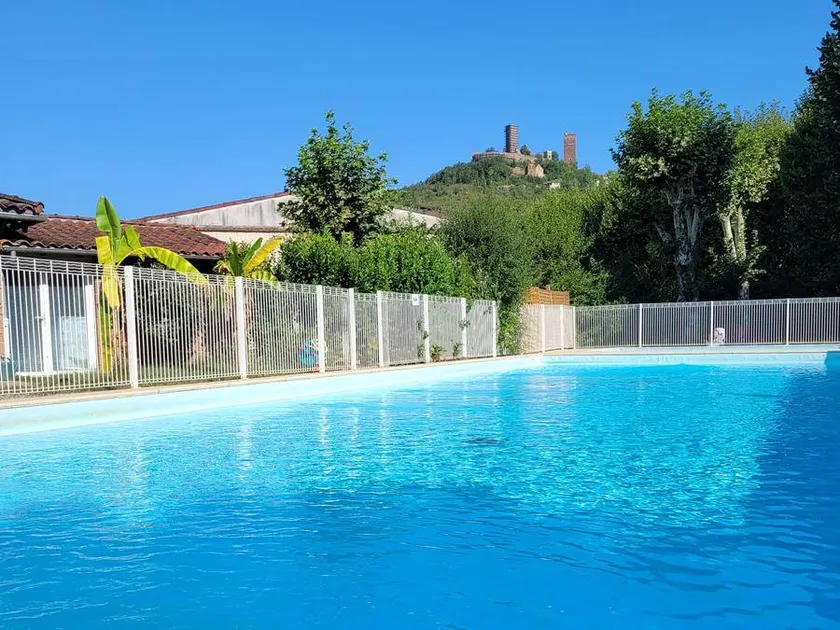 Mobilheim mit Terrasse und Pool - Image 1