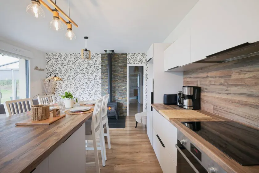 Cottage avec barbecue, jardin et terrasse | Vue jardin - Image 1
