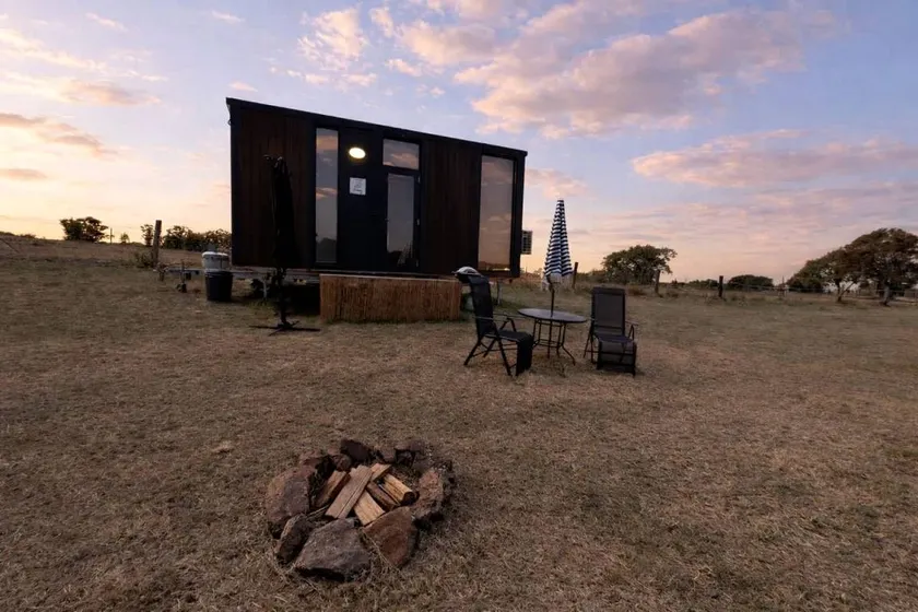 Tiny House Retreat with Sunset Views in Shannon Brook NSW - Image 1