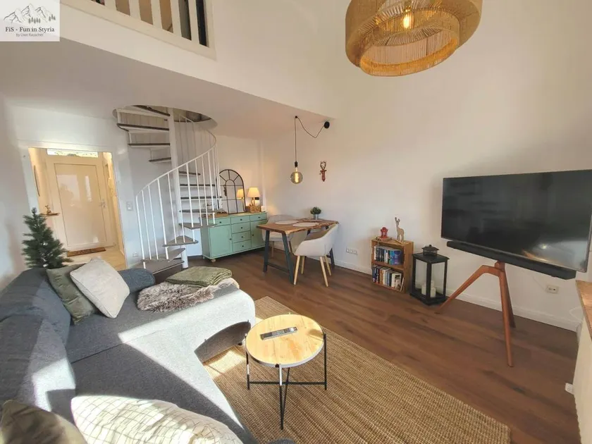 Comfortable holiday accommodation with balcony in the idyllic Bad Mitterndorf in the Alps - Image 1