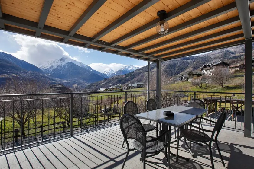 Splendido appartamento totalmente attrezzato con terrazza, giardino e griglia | Vista sulla montagna - Image 1