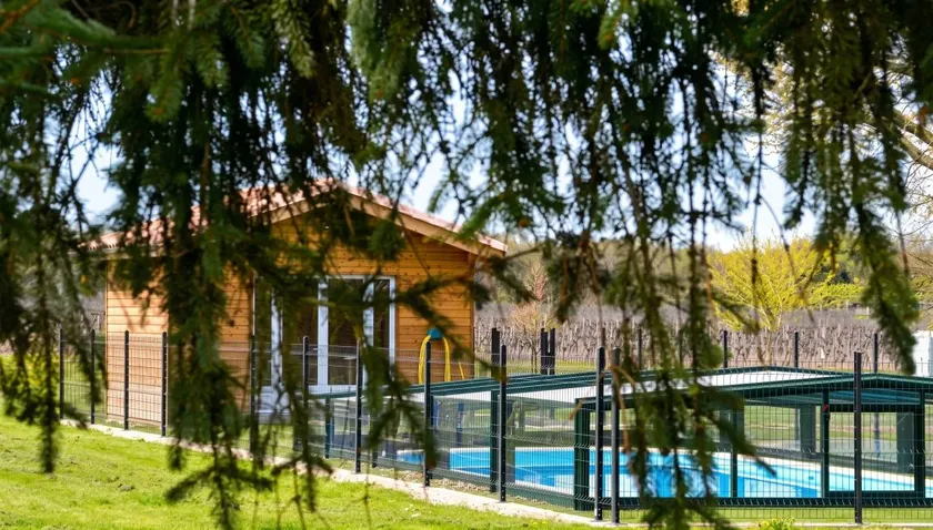 Holiday home with barbecue, terrace & pool | Garden view - Image 1