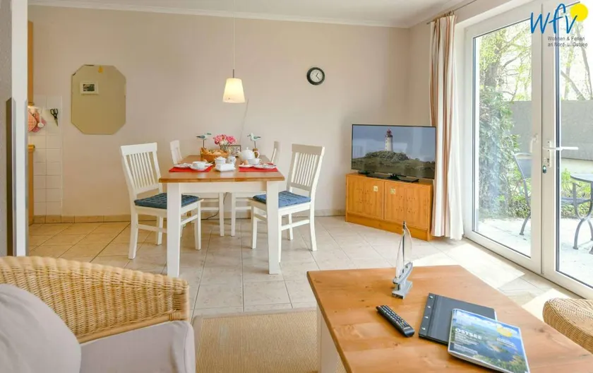 Charmant appartement entièrement équipé avec terrasse et jardin | Vue mer | Plage à proximité | Avec animaux bienvenus - Image 1