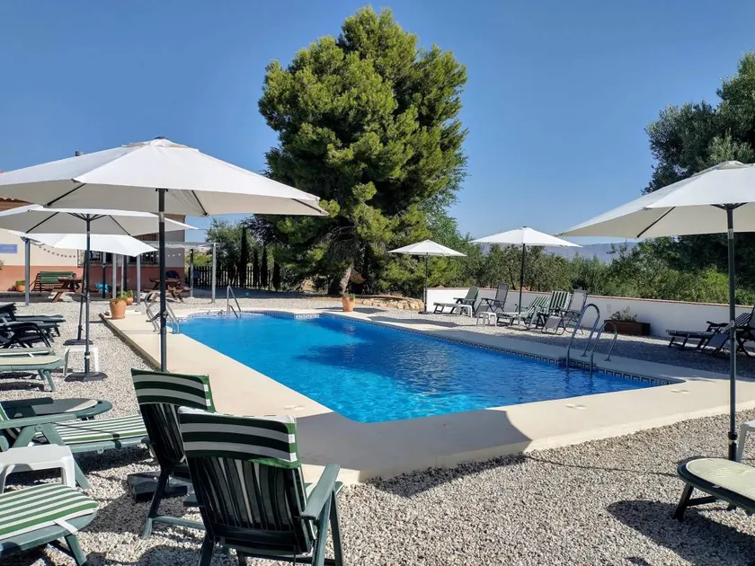 Apartment with garden, fast internet & private pool | Garden view - Image 1