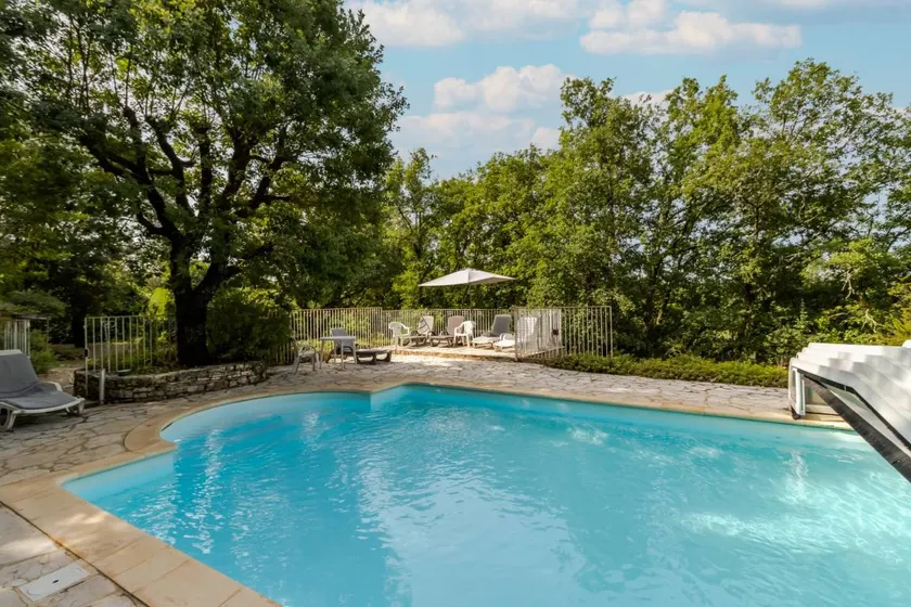 Apartment with garden, pool & terrace | Garden view - Image 1