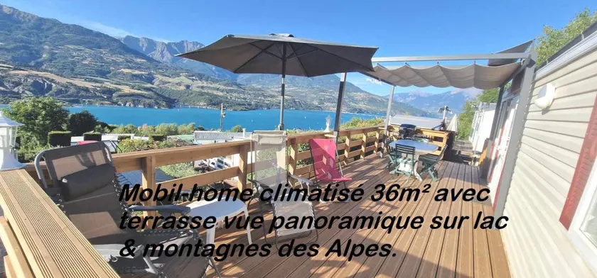 Camping with BBQ, terrace & garden | Panoramic view - Image 1