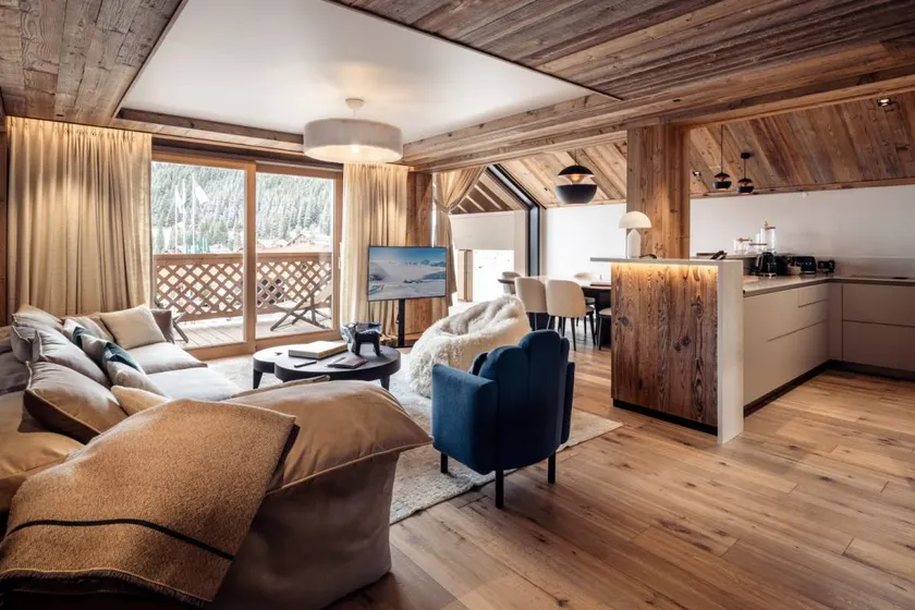Apartment mit Sauna, Whirlpool und beheiztem Pool | Bergblick | Perfekt für die Arbeit von Zuhause - Image 1