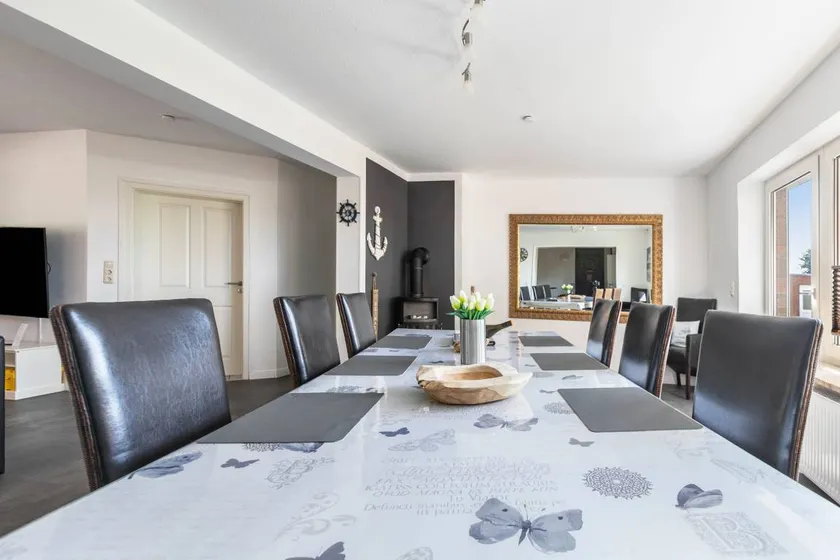 Appartement de vacances adapté aux familles avec barbecue, jardin et terrasse | Vue jardin | Idéal pour le télétravail | Avec animaux acceptés - Image 1