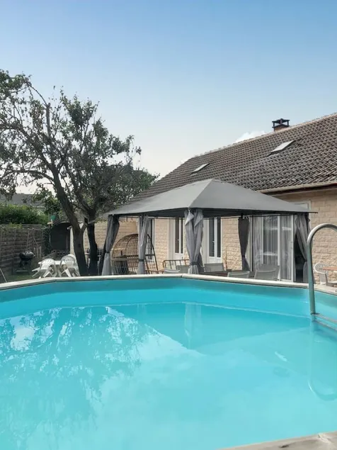 Villa with terrace, pool & barbeque | Garden view - Image 1