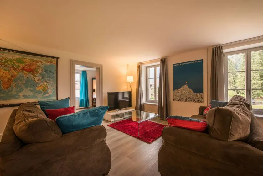 Ferienwohnung mit Terrasse und Sauna | Bergblick - Image 1