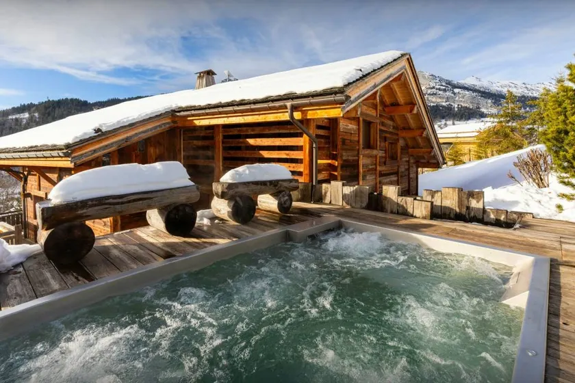 Chalet mit Terrasse, privatem Pool und Sauna | Seeblick | Ideal für Homeoffice - Image 1