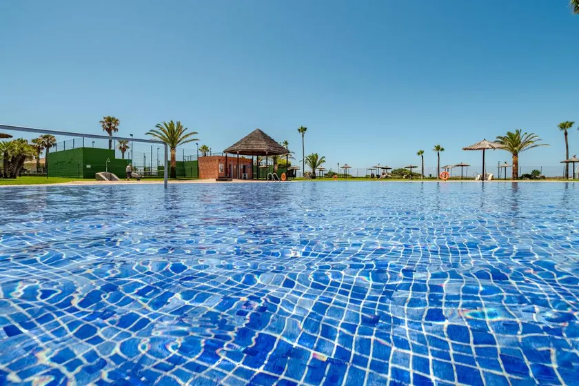 Flat with terrace, pool & garden | Garden view - Image 1