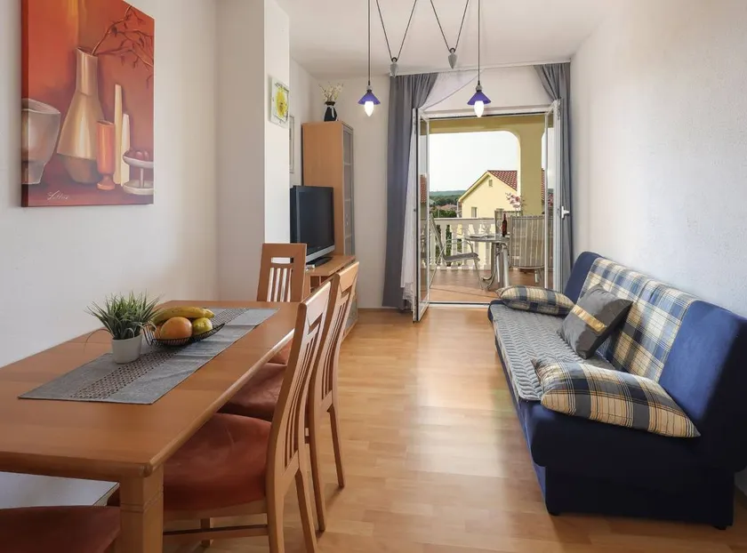 Peaceful Nature Retreat Near Krk Town with BBQ and Parking - Standard Two Bedroom Apartment - Image 1