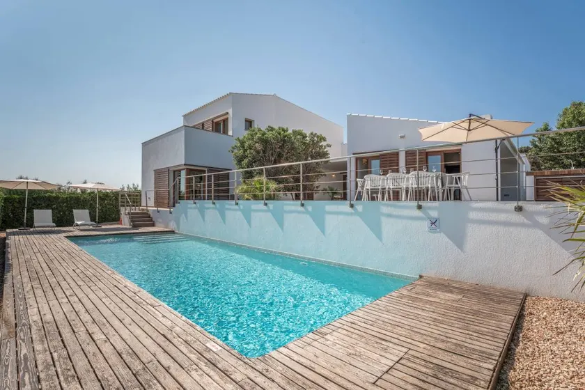 Casa con barbecue, giardino e piscina | Vista sul mare - Image 1