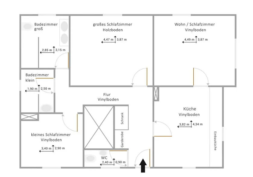 Voll ausgestattete Ferienwohnung mit Garten und Terrasse | Skifahren in der Nähe - Image 1