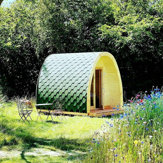 Chic Tiny Pods with Breakfast Ideal for Two in Denmark - Image 1