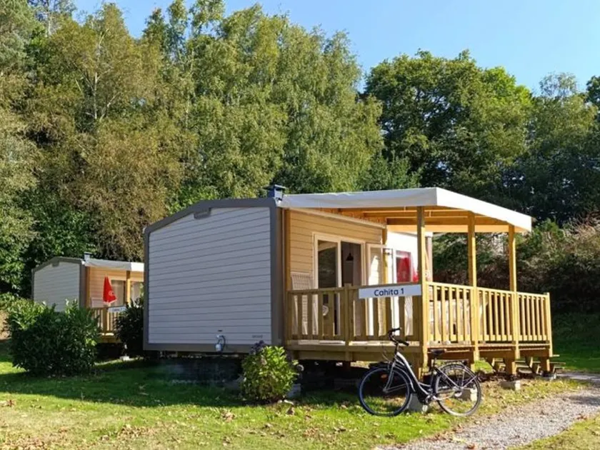 Mobilheim mit Pool - Image 1