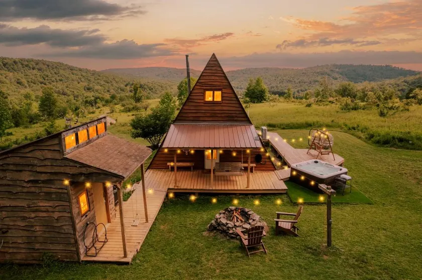 Amazing A-Frame with ATV on a Private Retreat for an Unforgettable Escape in the Catskills near Roscoe, New York - Image 1