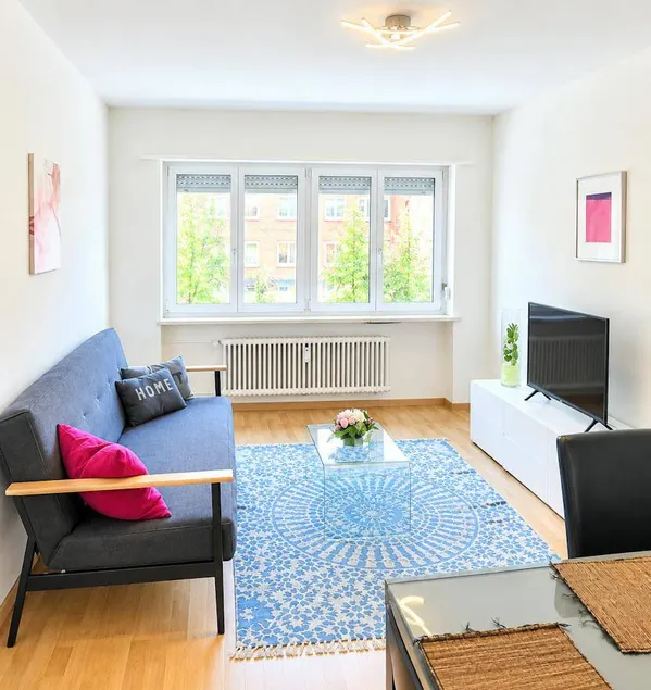 Cozy 2.5 rooms apartment in Basel-Riehenring-5FLR - Image 1