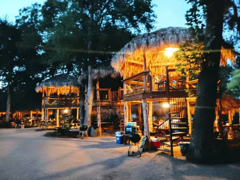 A Rustic Log Cabin - Perfect for a Glamping Getaway by the San Marcos River near Kingsbury, Texas - Image 1