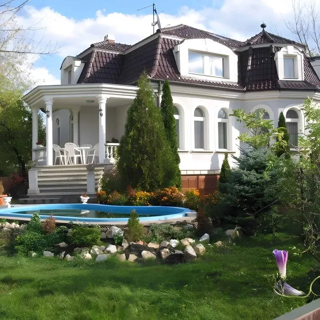 Casa totalmente equipada con terraza, piscina privada y jardín - Image 1