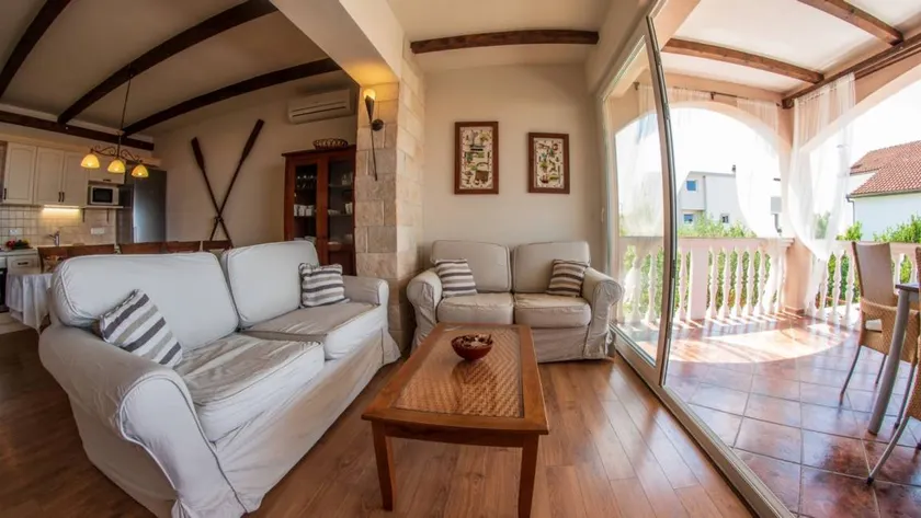 Ferienwohnung in Pakoštane mit Meerblick, Balkon, Klimaanlage, W-LAN (3472-1) - Image 1