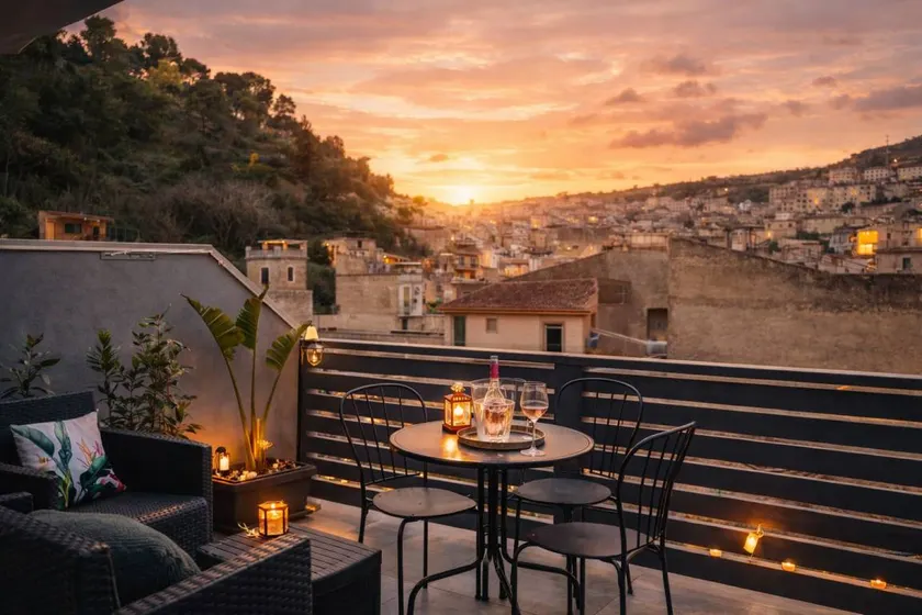 Chambre privée avec terrasse | Proche Dôme Saint-Georges | Vue ville - Image 1