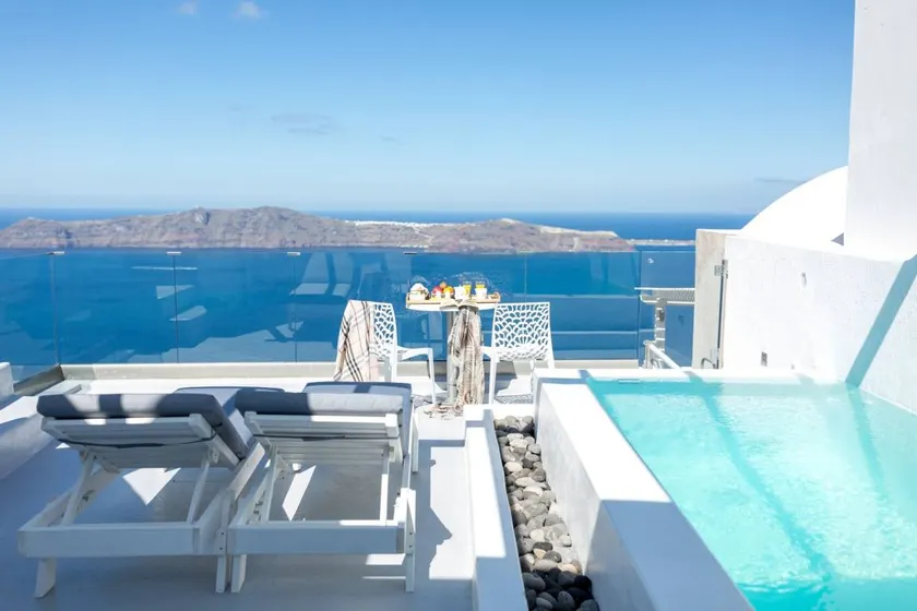 Melina Suite, Wonderful Sea Views, Heated Plunge Pool, Imerovigli - Image 1