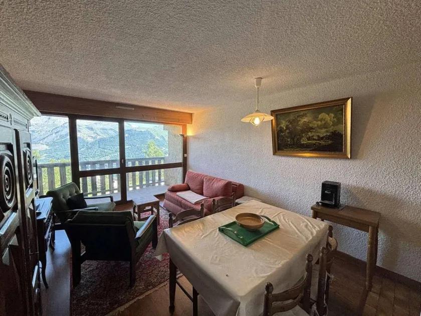 250m from resort center, view mountain, tv, ski locker, 27m², Auris en Oisans - Image 1