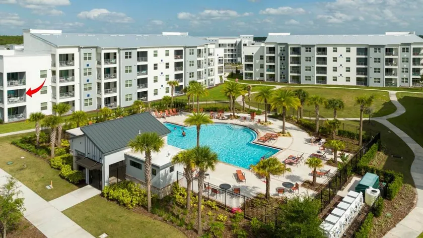 Appartement de vacances avec piscine, internet haut débit et jardin | Vue lac - Image 1