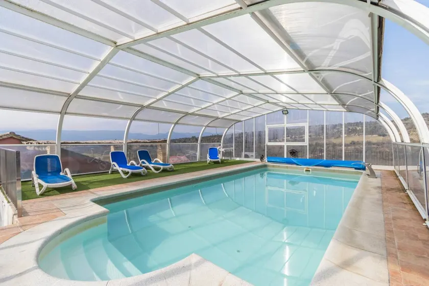 Holiday home with heated pool, terrace & barbeque | Mountain view - Image 1