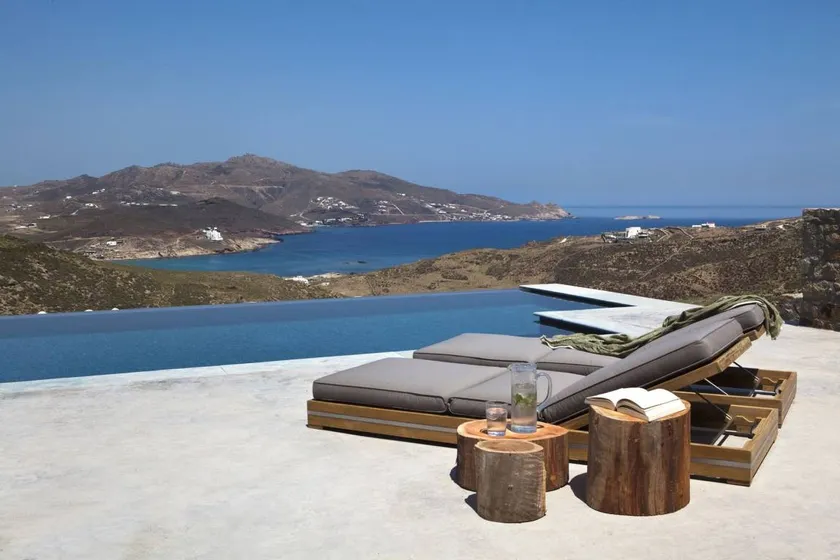 Super Luxury Mykonos Villa Stunning Seaviews 6 Bed Villa Cybele - Image 1