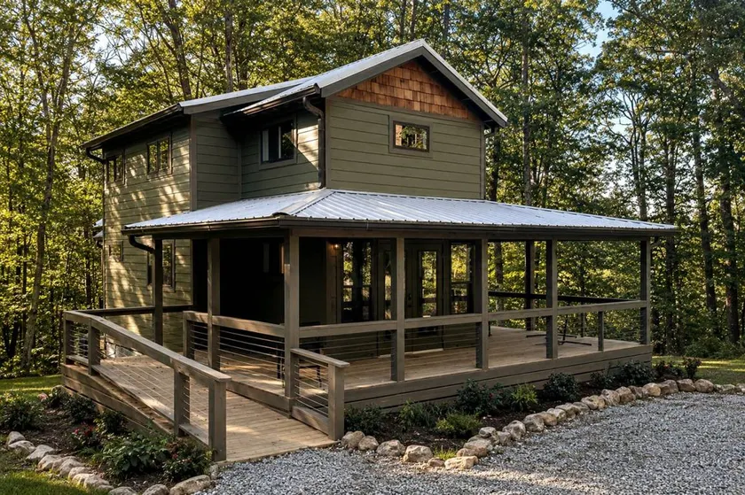 Fully Stocked Cabin Nestled Among the Trees in Tennessee - Image 1