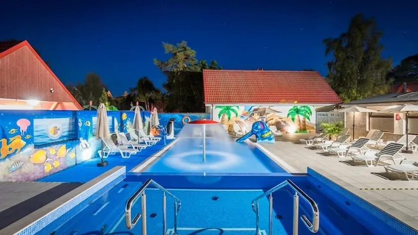 Maison de vacances avec sauna, terrasse et piscine - Image 1
