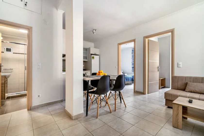 Appartement de vacances avec piscine et jardin | Vue jardin - Image 1