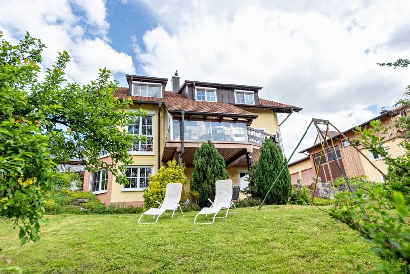 Holiday apartment with sauna, pool & garden | Garden view - Image 1