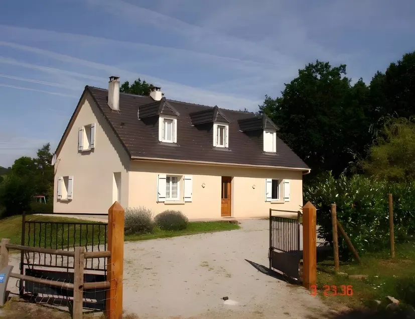 Maison de vacances avec jardin, barbecue et terrasse | Vue jardin - Image 1