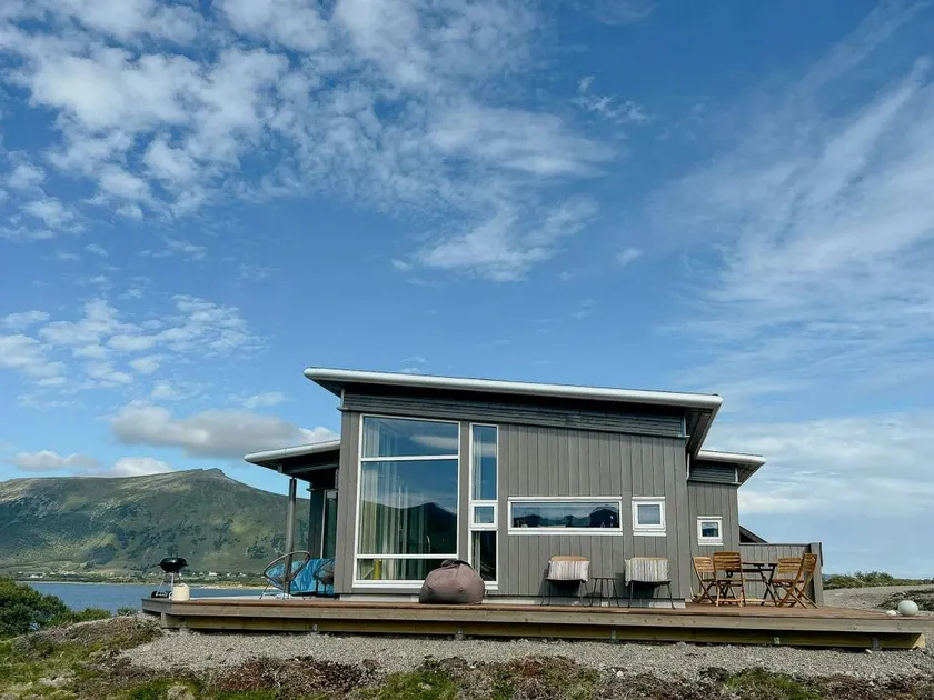 Modern cabin with sea view on Andøya, Vesterålen - Image 1