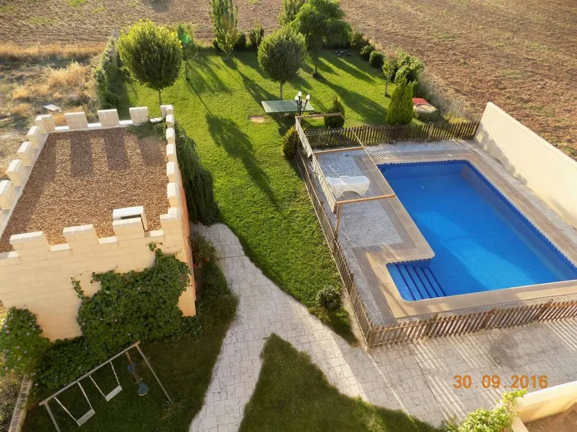 Child-friendly farm with terrace, jacuzzi & BBQ | Pool view | Pets allowed - Image 1