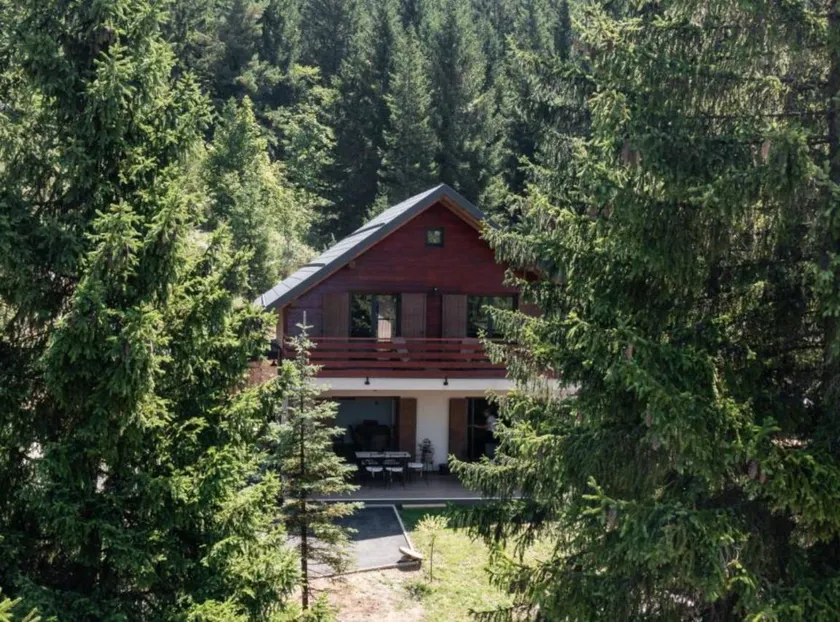 Holiday home with barbecue, sauna & jacuzzi | Mountain view - Image 1