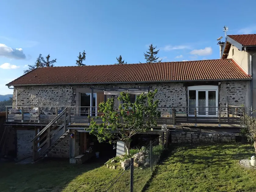 "Gîte Du Bachat" mit Bergblick und privater Terrasse - Image 1