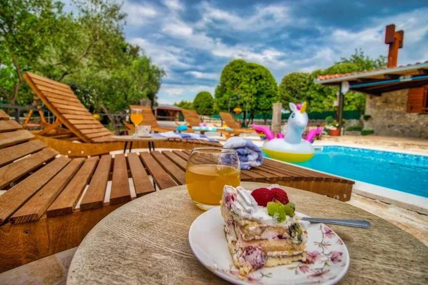 Villa with private pool, terrace & barbeque | Nature view - Image 1