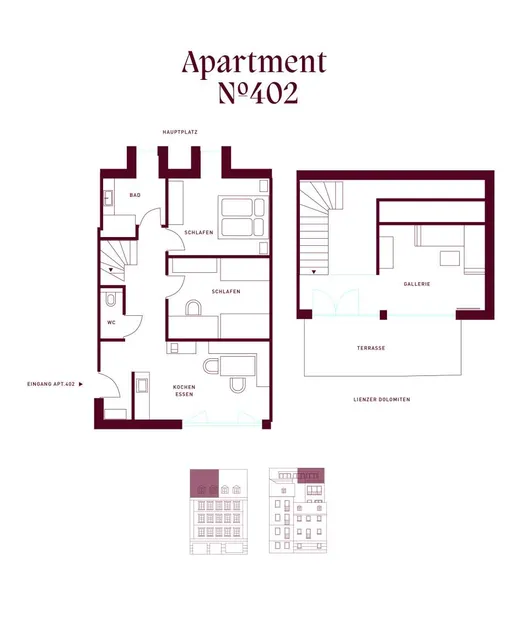 Apartment with terrace - Image 1